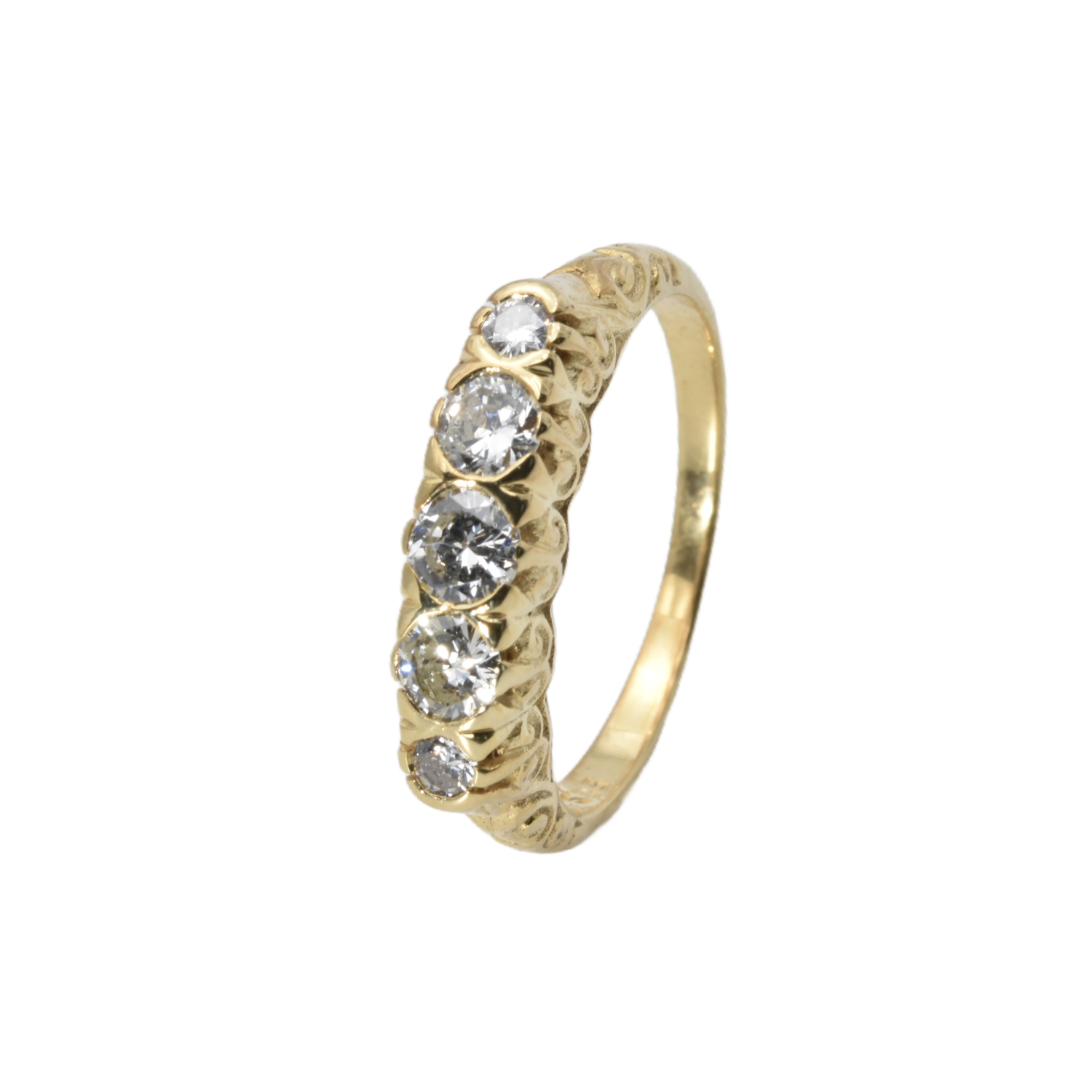 Ring mit Diamanten
