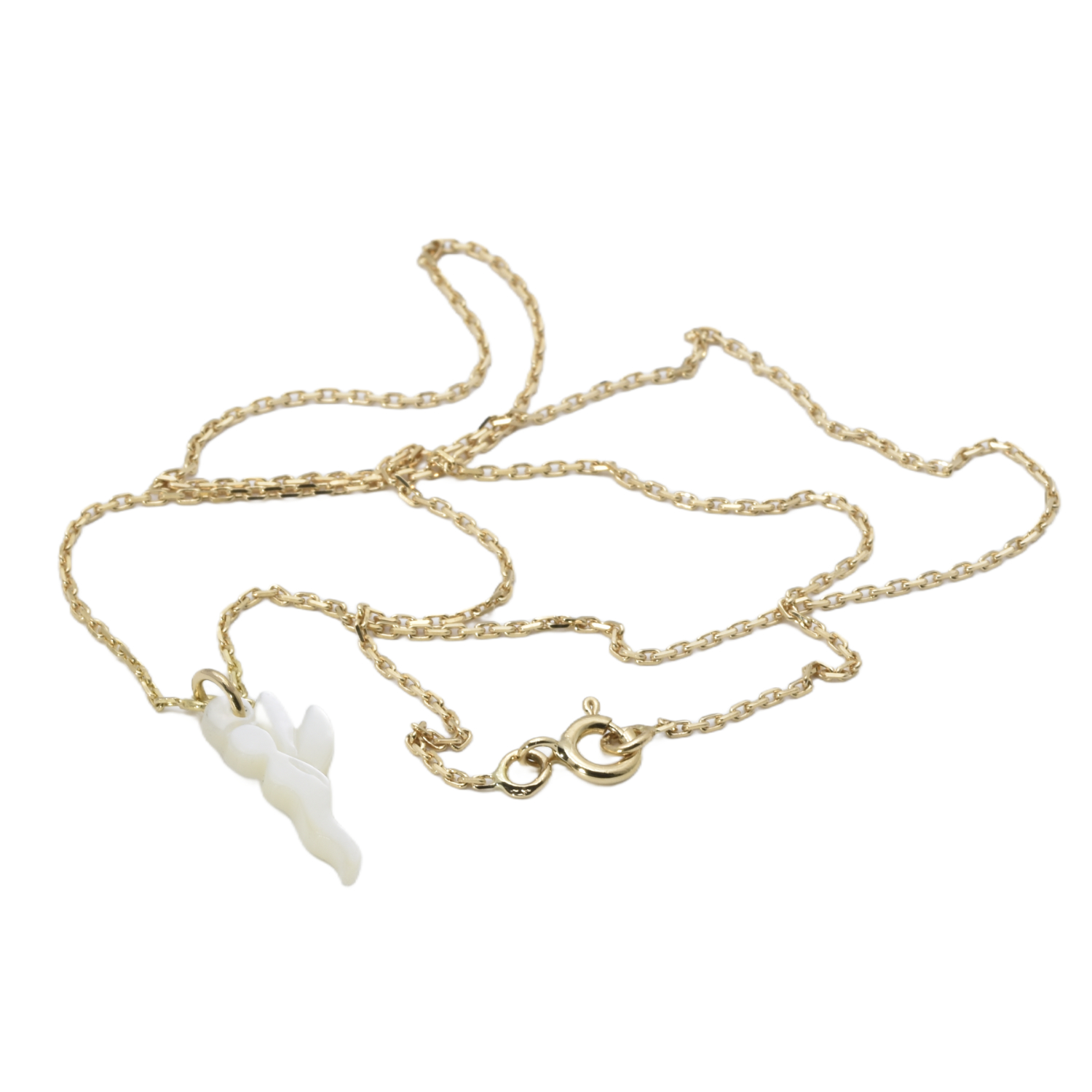 Kette mit Perlmutt-Anhänger