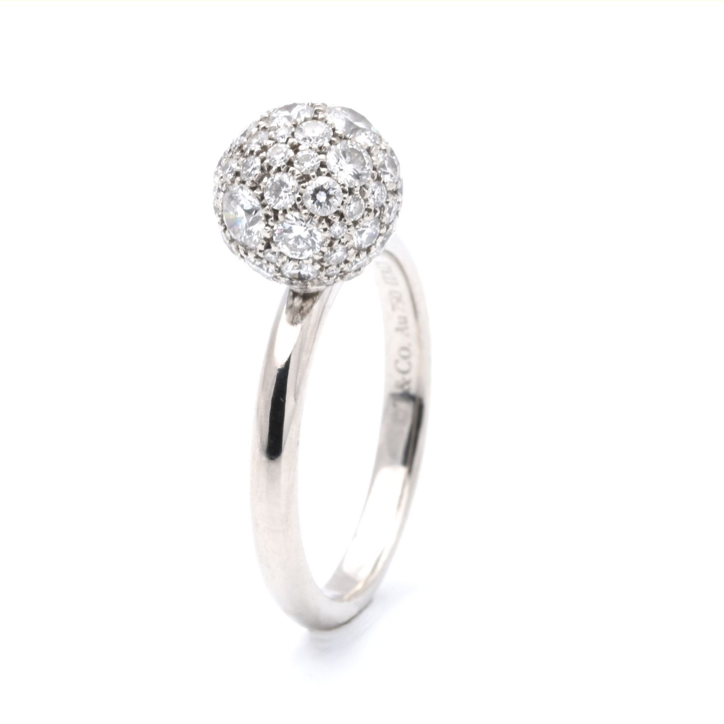 Ring | 750/000 Weißgold | Tiffany & Co. | City HardWear | Brillanten