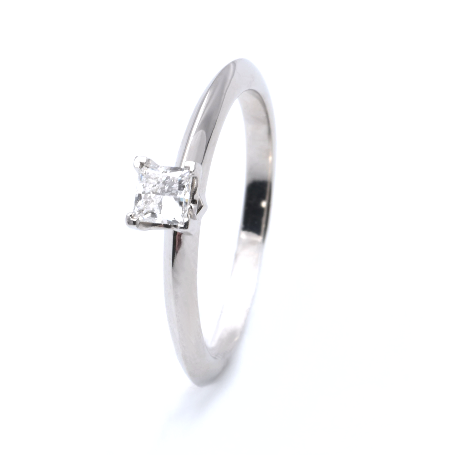 Ring | 950/000 Platin | Tiffany & Co. | Solitär | Diamant