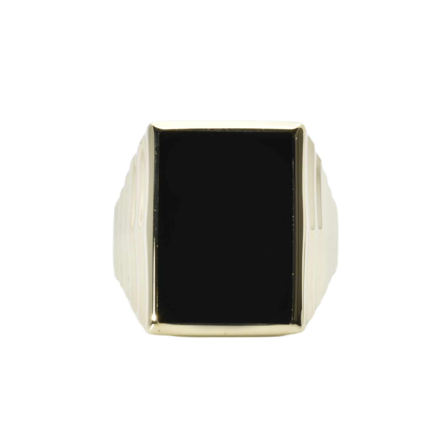 Herrenring mit Onyx