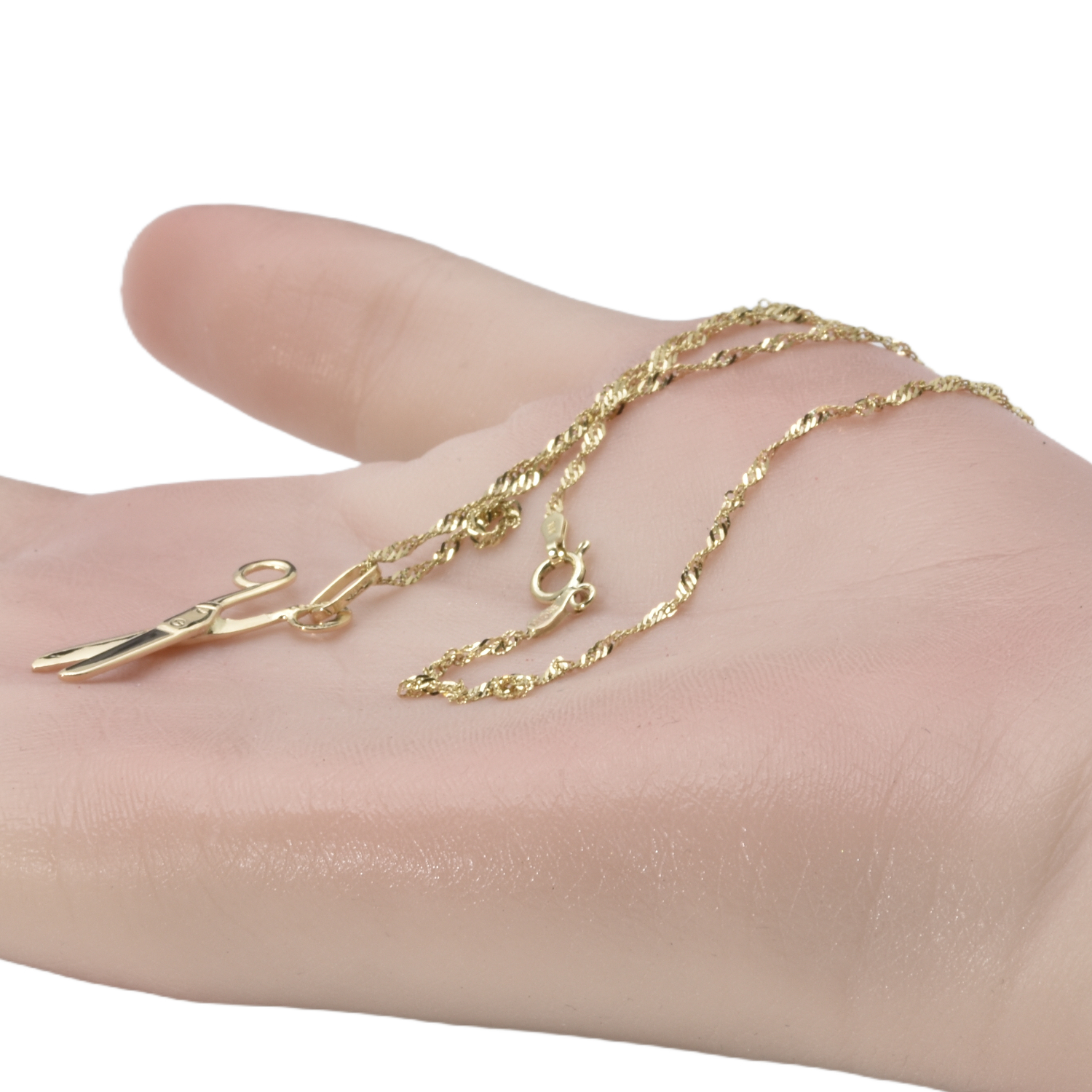 Kette mit Anhänger "Schere"