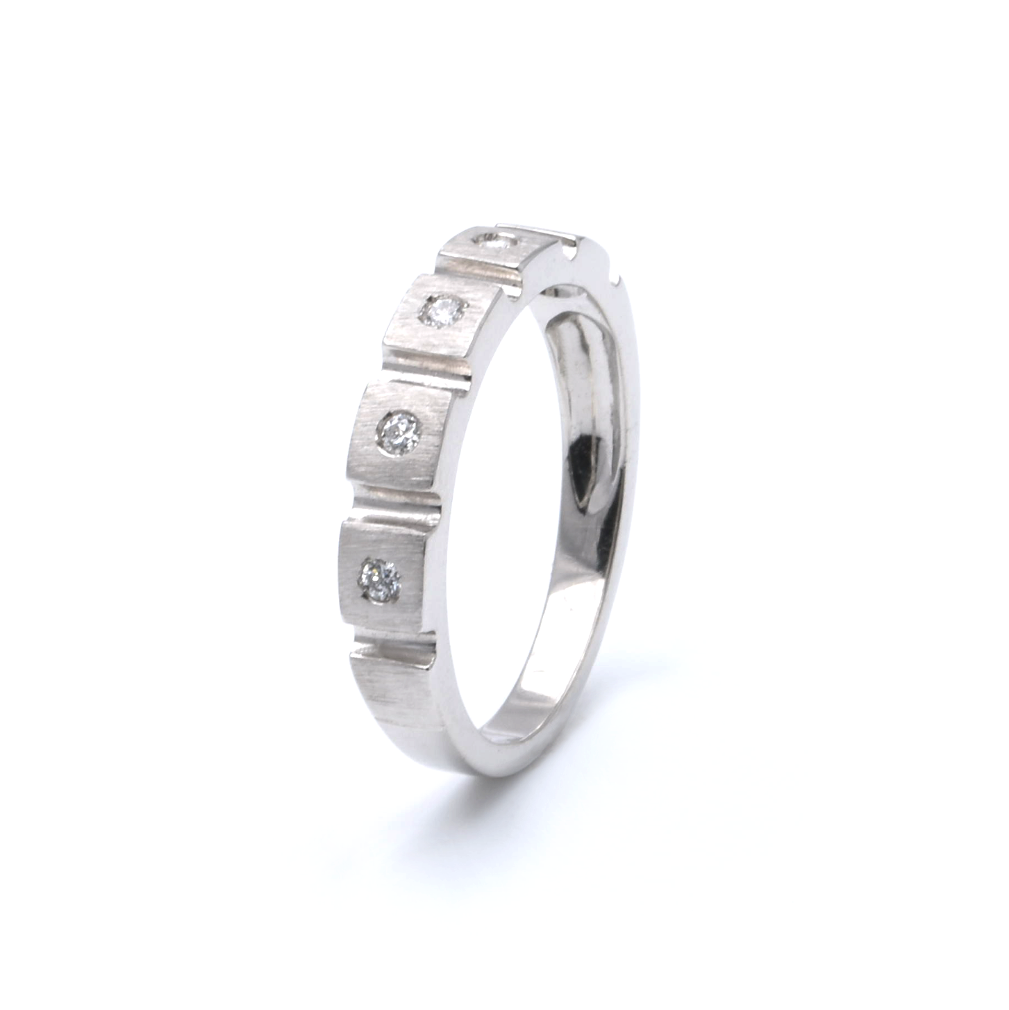 Ring | 750/000 Weißgold | Brillanten