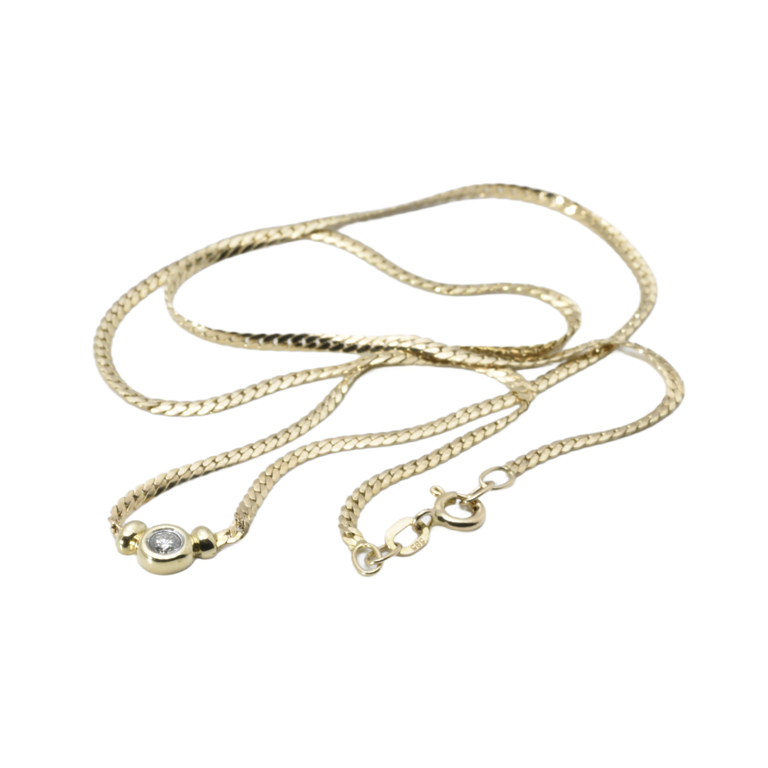 Collier mit Brillant