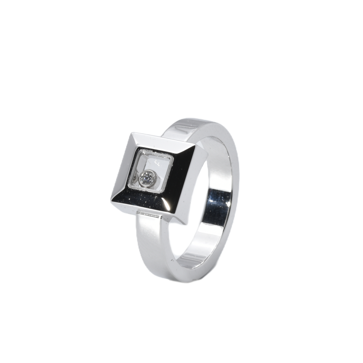 Chopard Square Happy Diamonds Ring