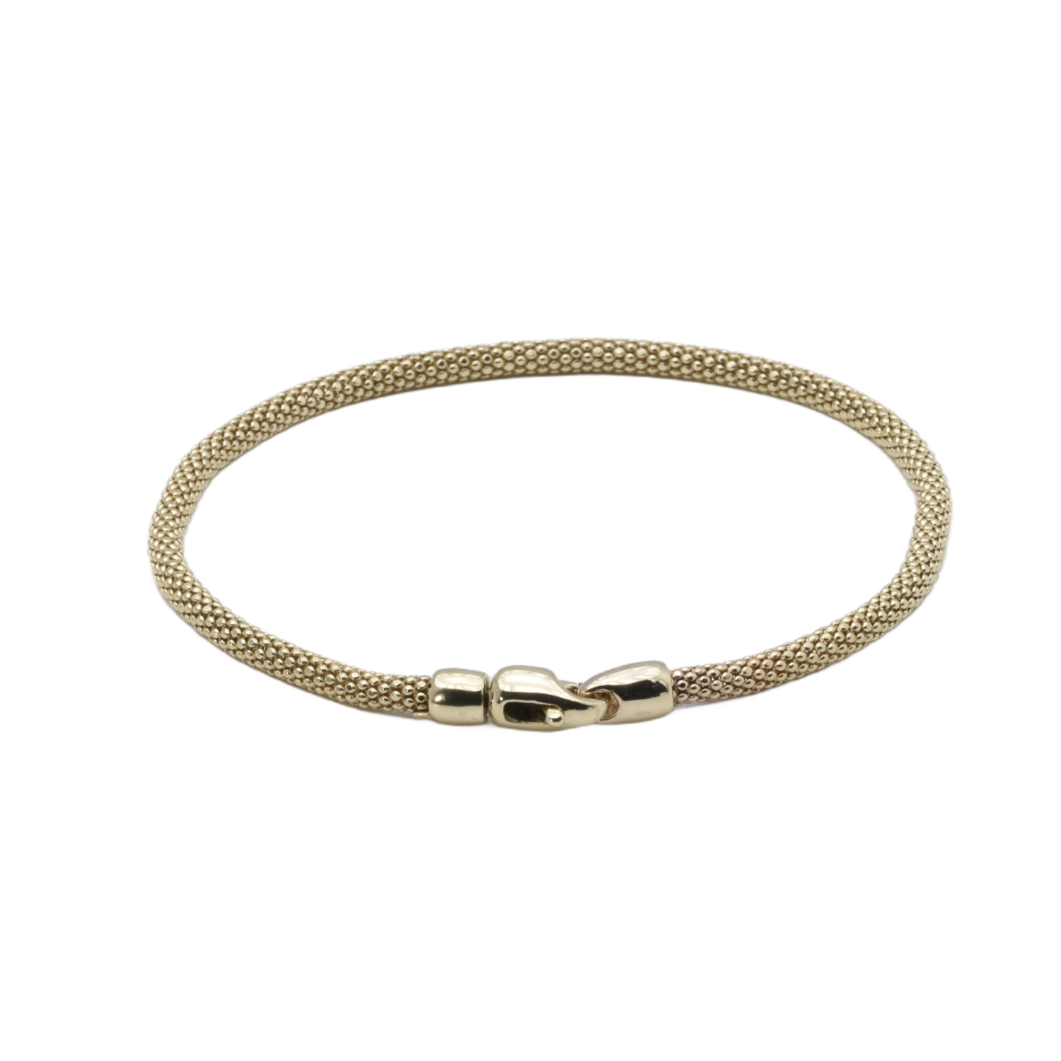 Rundes Mesh-Armband mit Flechtstruktur