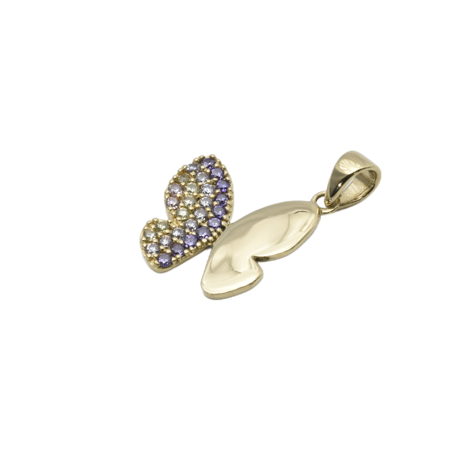Anhänger Schmetterling | 750/000 Gelbgold