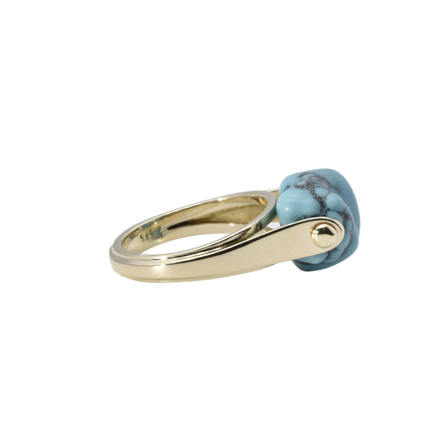 Ring mit Türkis