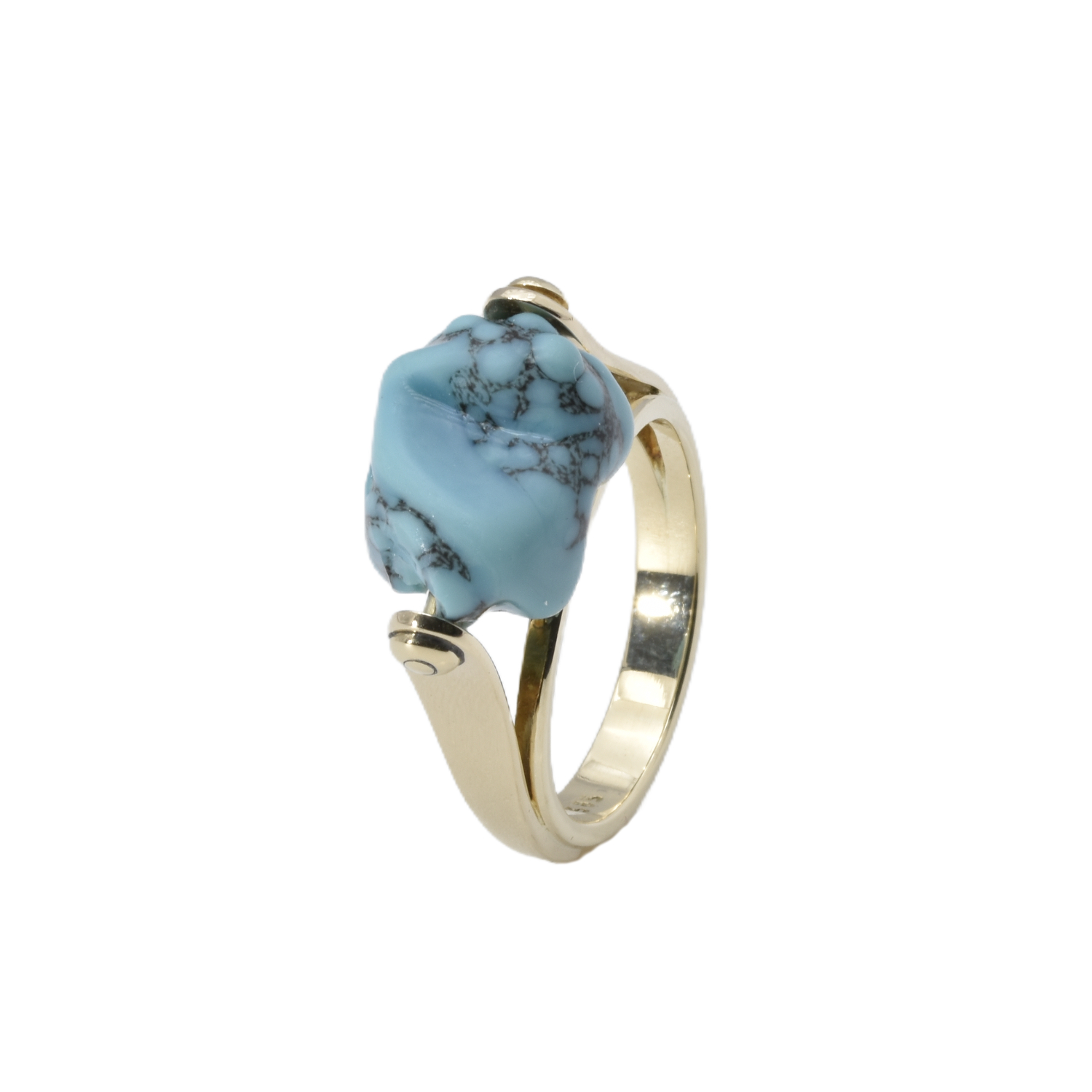 Ring mit Türkis
