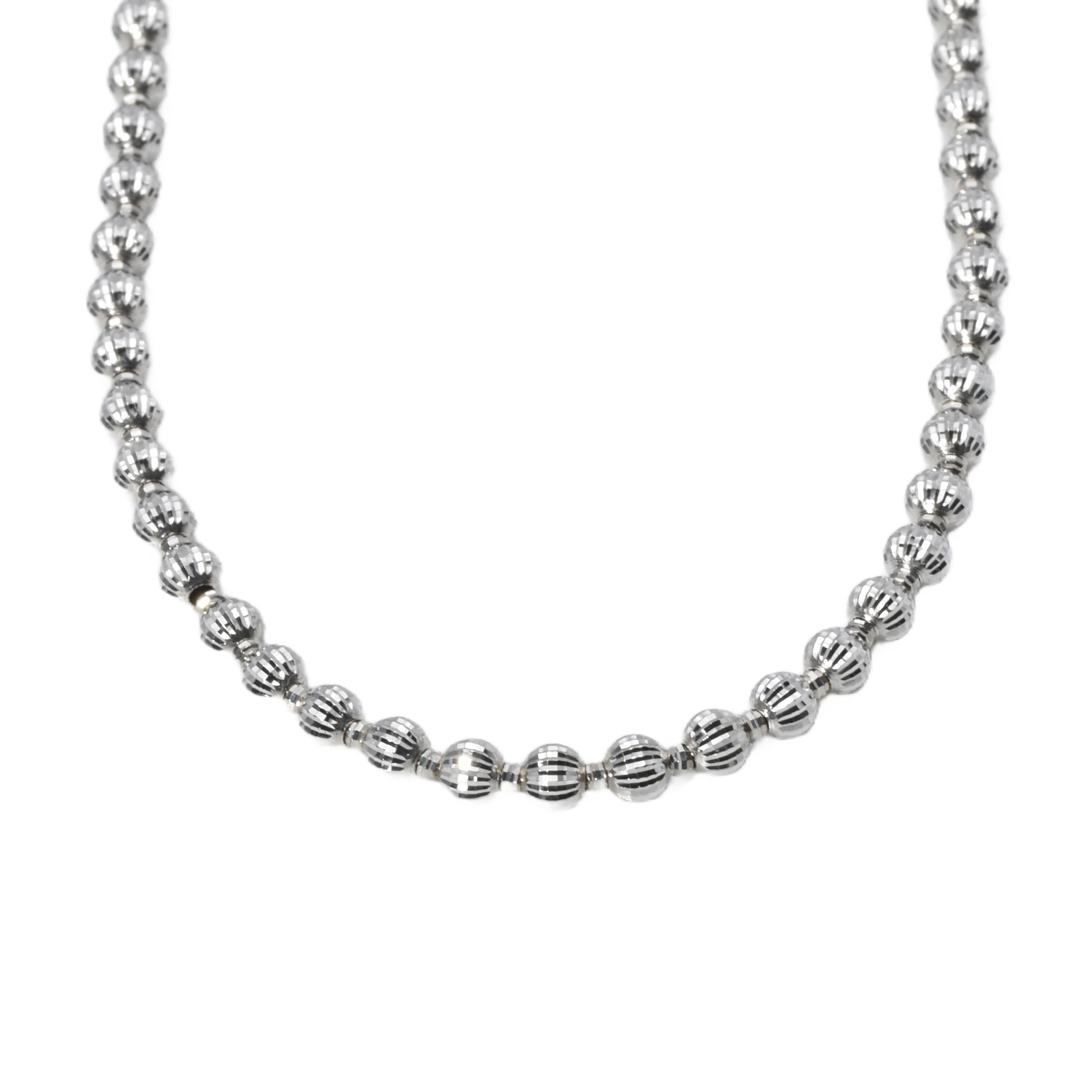 Kugelkette | 750/000 Weißgold