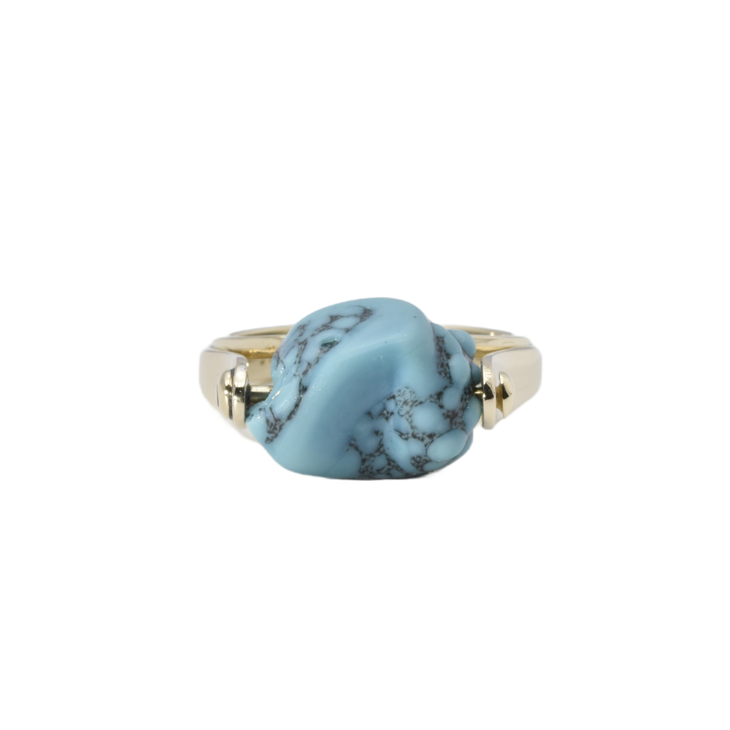 Ring mit Türkis