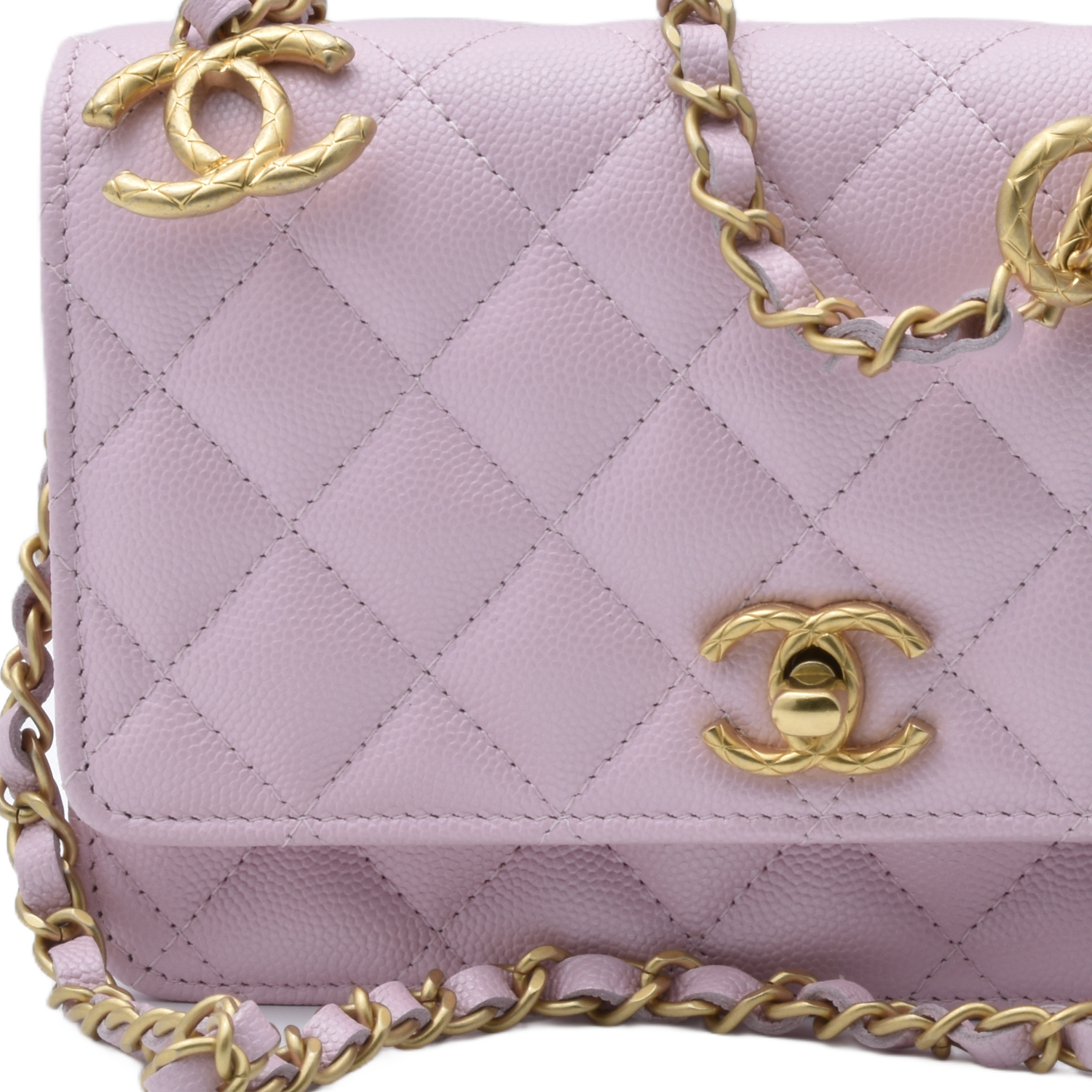 Chanel Tasche Woc Mini Rosa