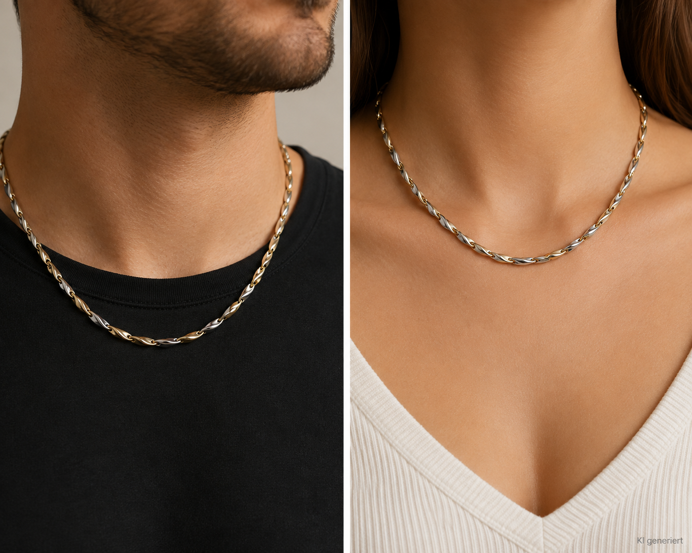 Bicolor-Collier