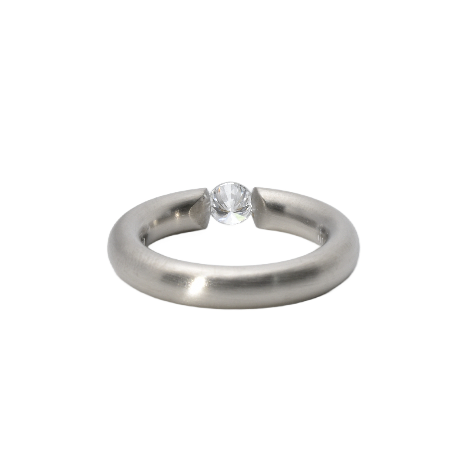 Spannring mit Brillant