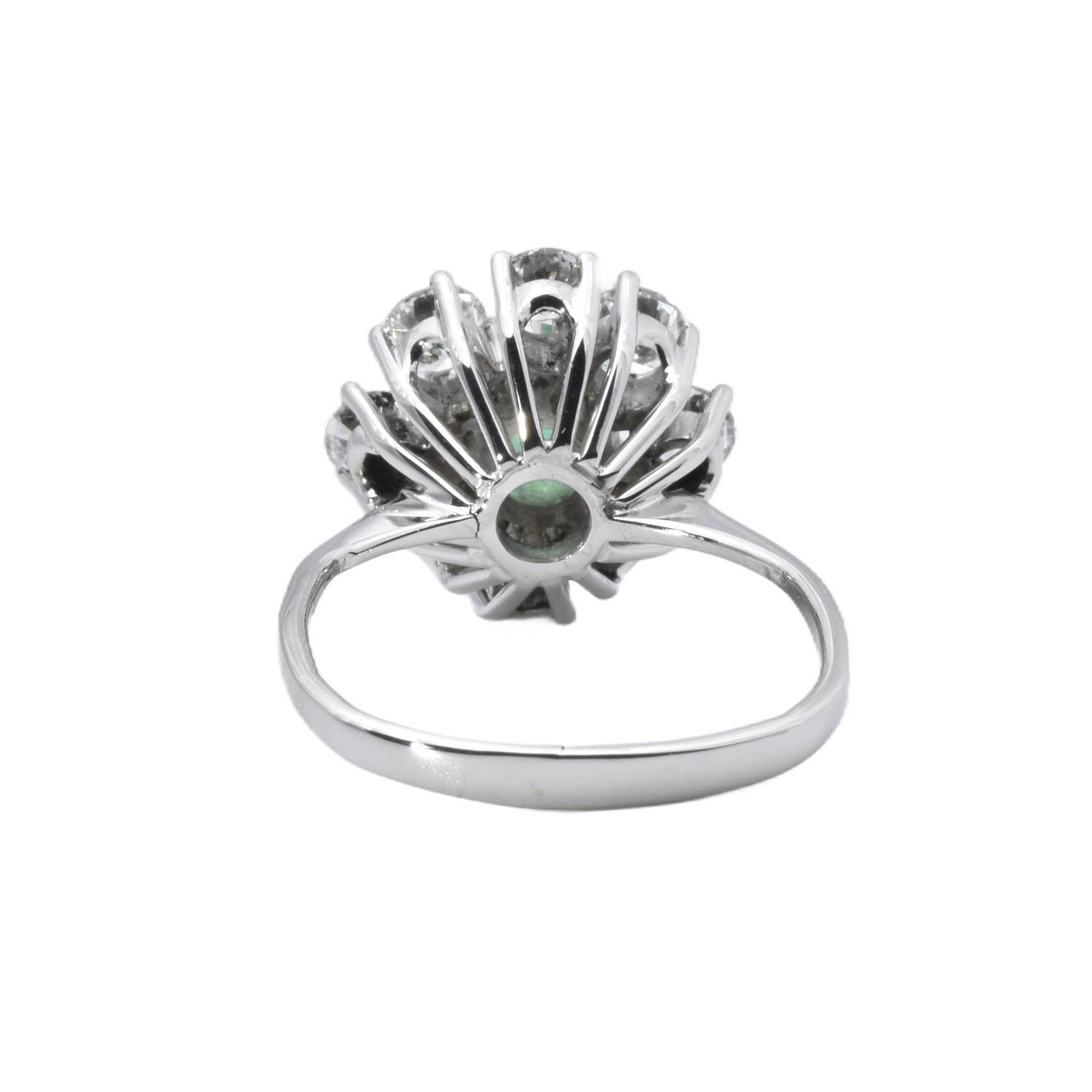 Ring mit Brillanten und Tsavorit