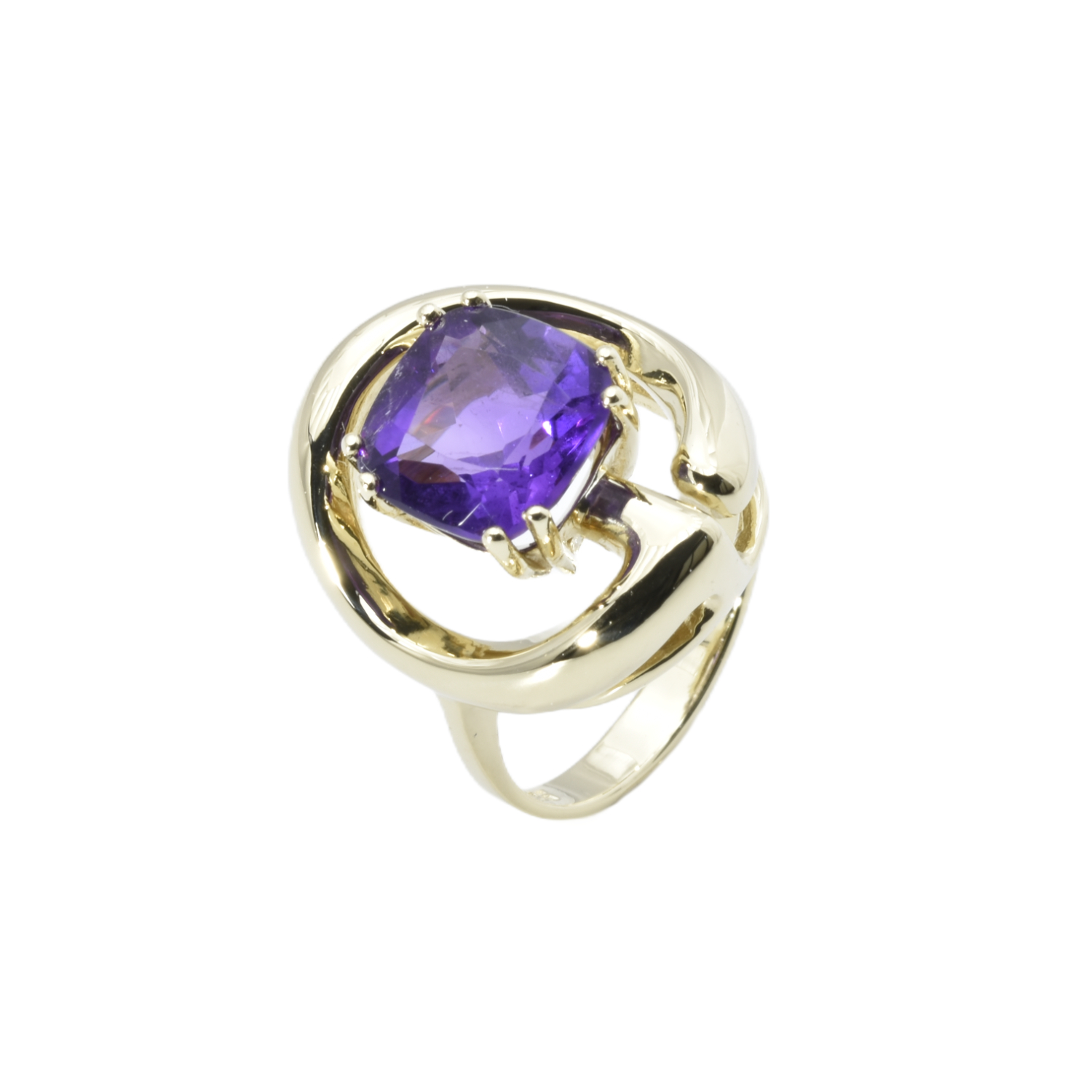 Ring mit Amethyst