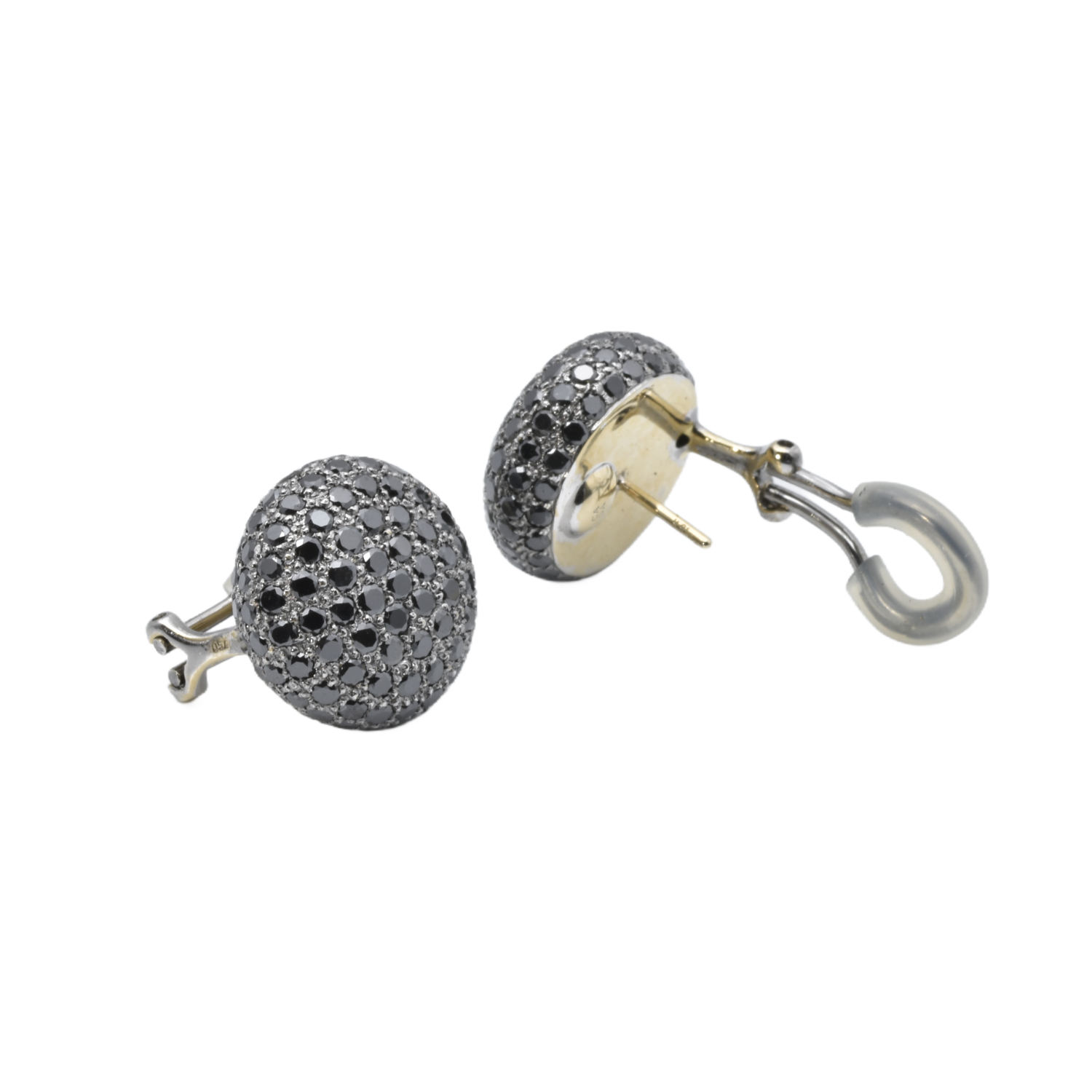Ohrclips | 750/000 Weißgold |  Diamanten