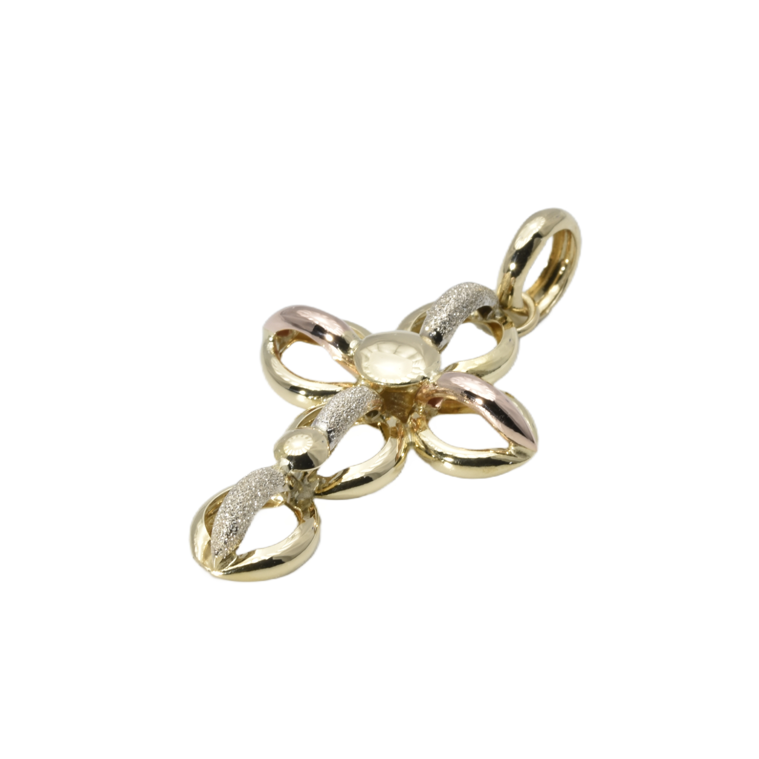 Anhänger Kreuz Tricolor