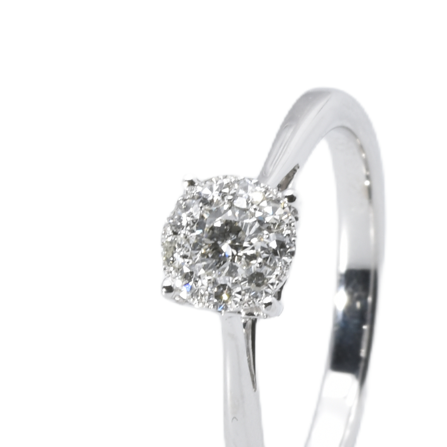Ring mit Brillanten und Diamanten