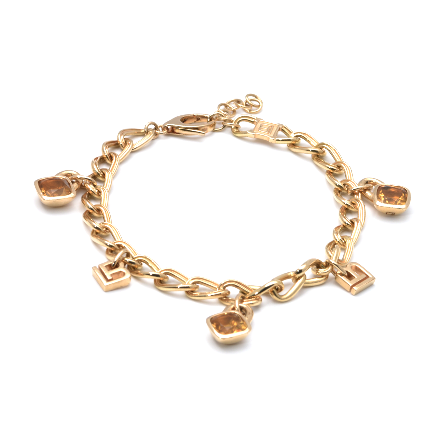 Armband | 585/000 Gelbgold | Citrin | Laura Biagiotti
