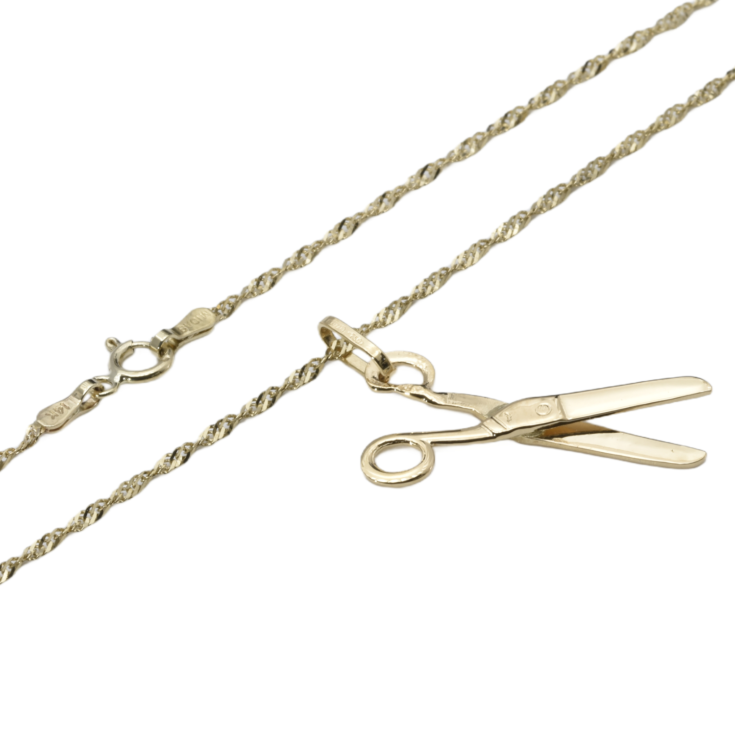 Kette mit Anhänger "Schere"