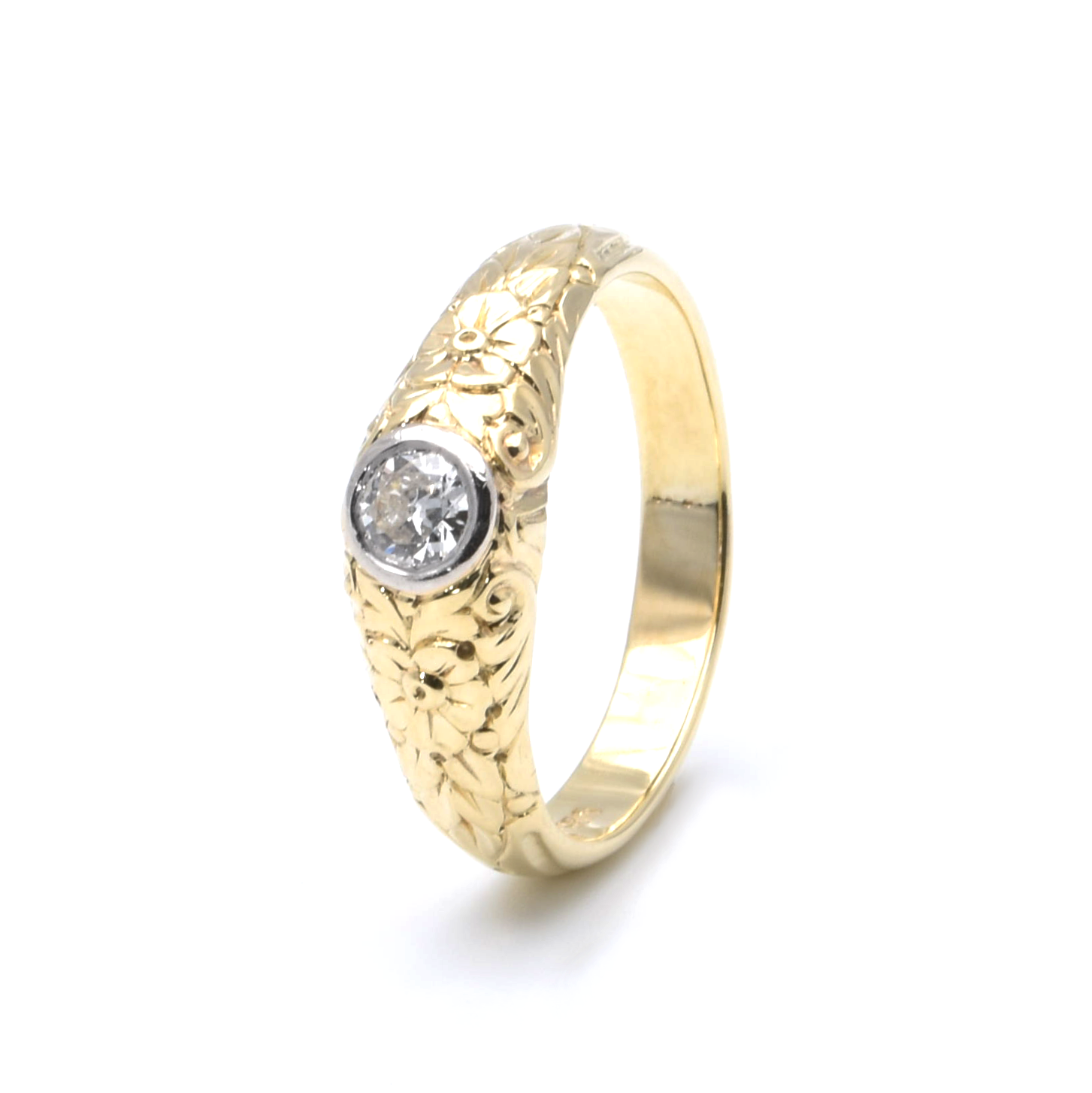 Ring | 585/000 Gold | Solitär | Brillant