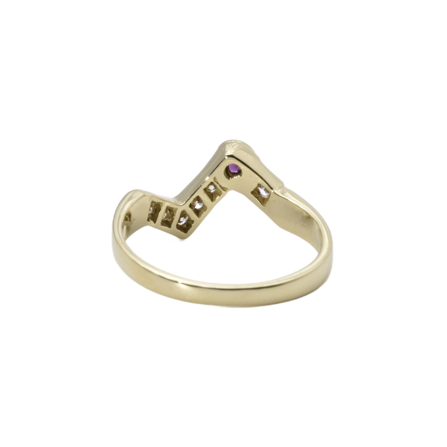 Ring mit Brillanten und Turmalin