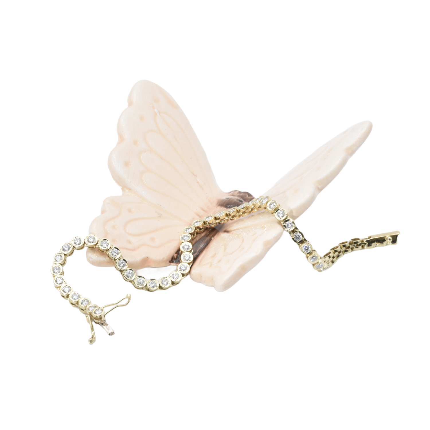 Tennisarmband mit Brillanten