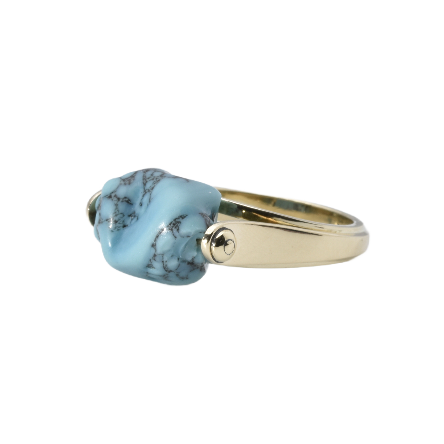 Ring mit Türkis
