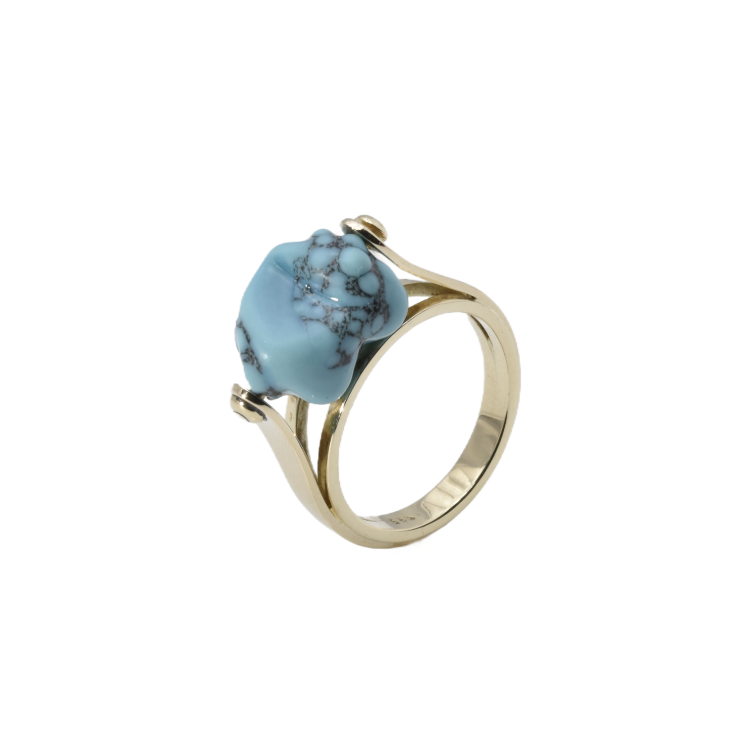 Ring mit Türkis