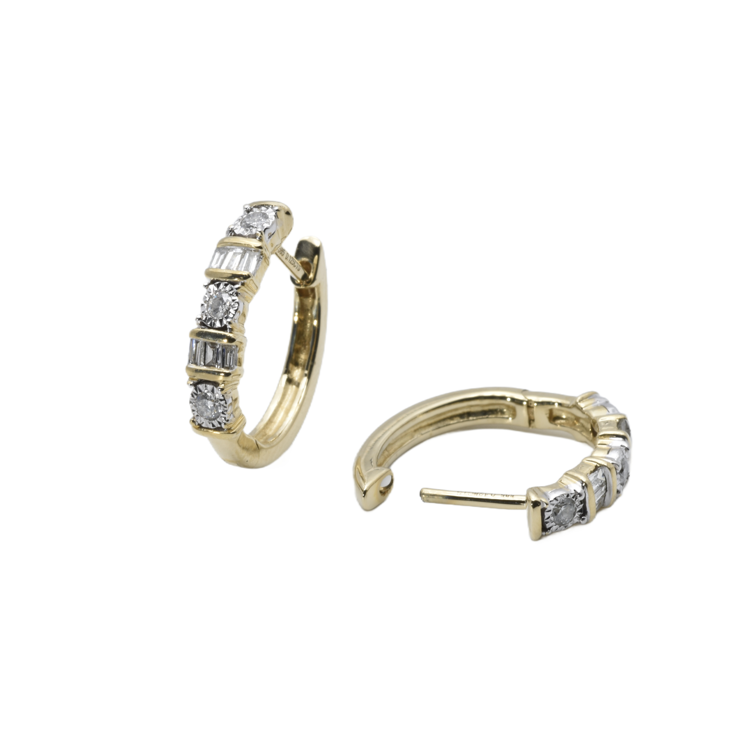 Ohrstecker mit Brillanten und Diamanten