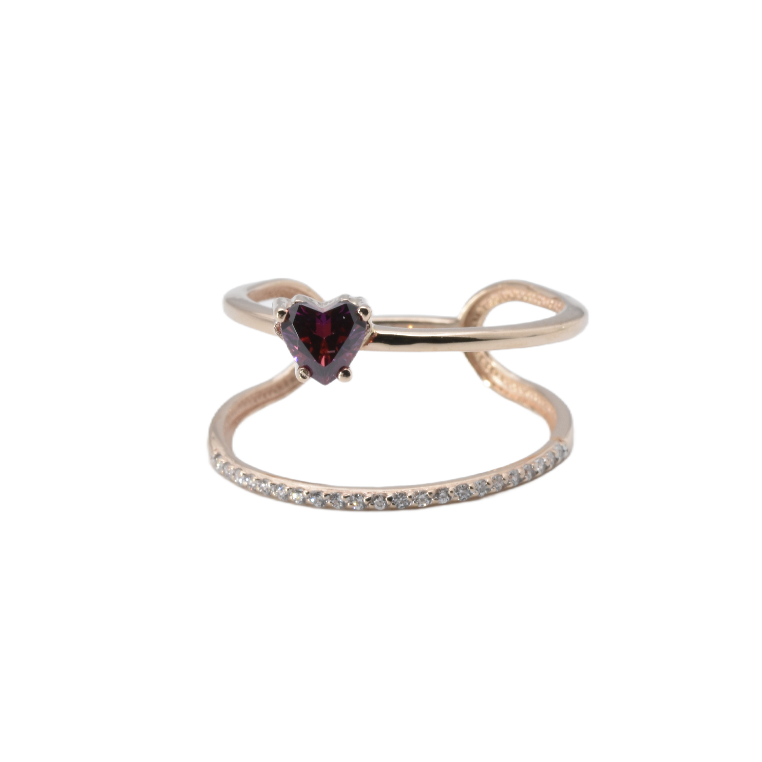 Swarovski Doppel-Ring