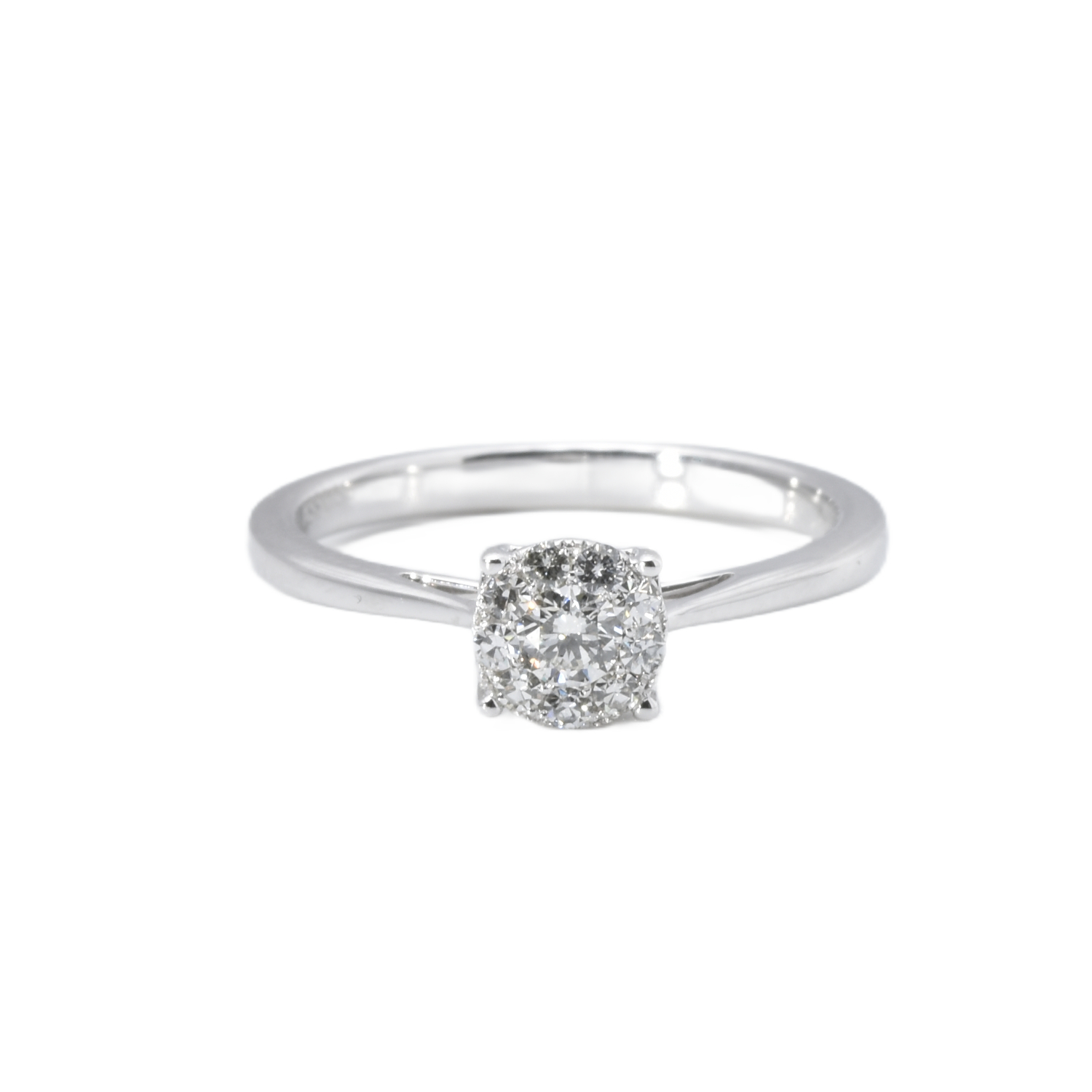Ring mit Brillanten und Diamanten