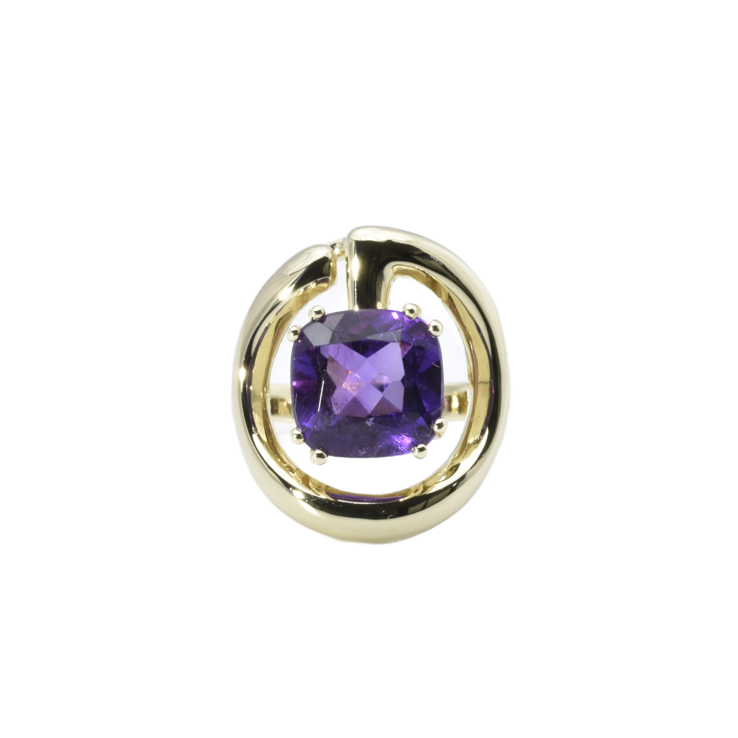 Ring mit Amethyst
