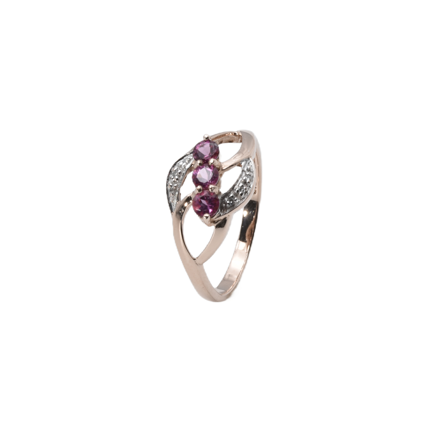 Ring mit Brillanten und Turmalinen