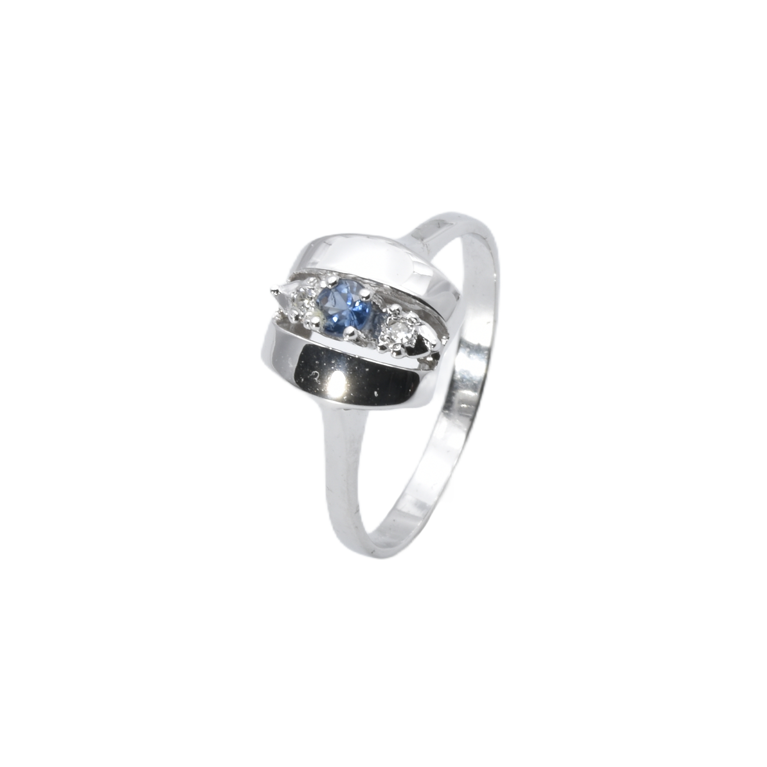 Ring mit Diamanten und Topas