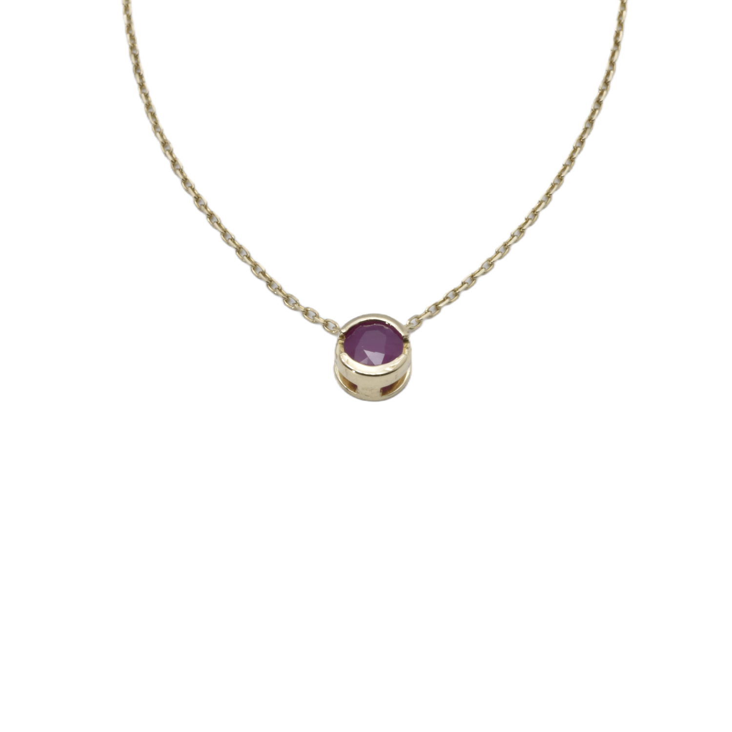 Kette mit Anhänger mit Spinell