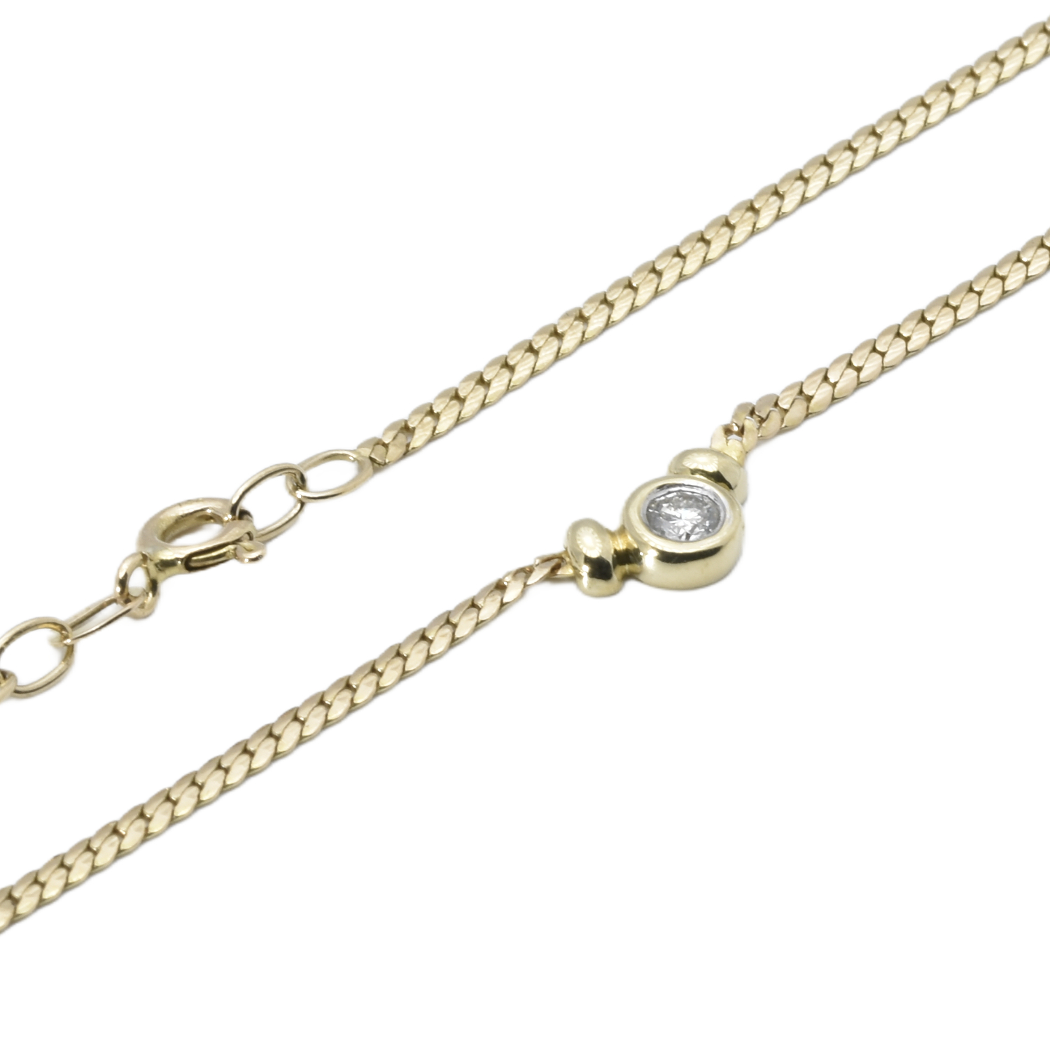 Collier mit Brillant