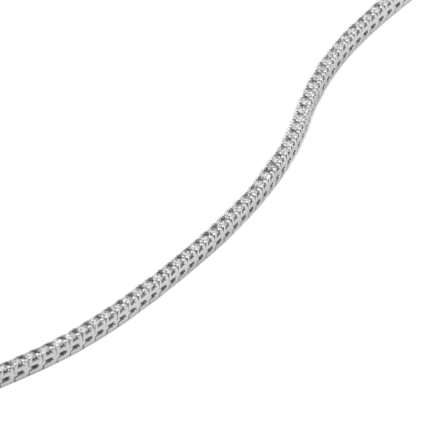Tennisarmband mit Brillanten