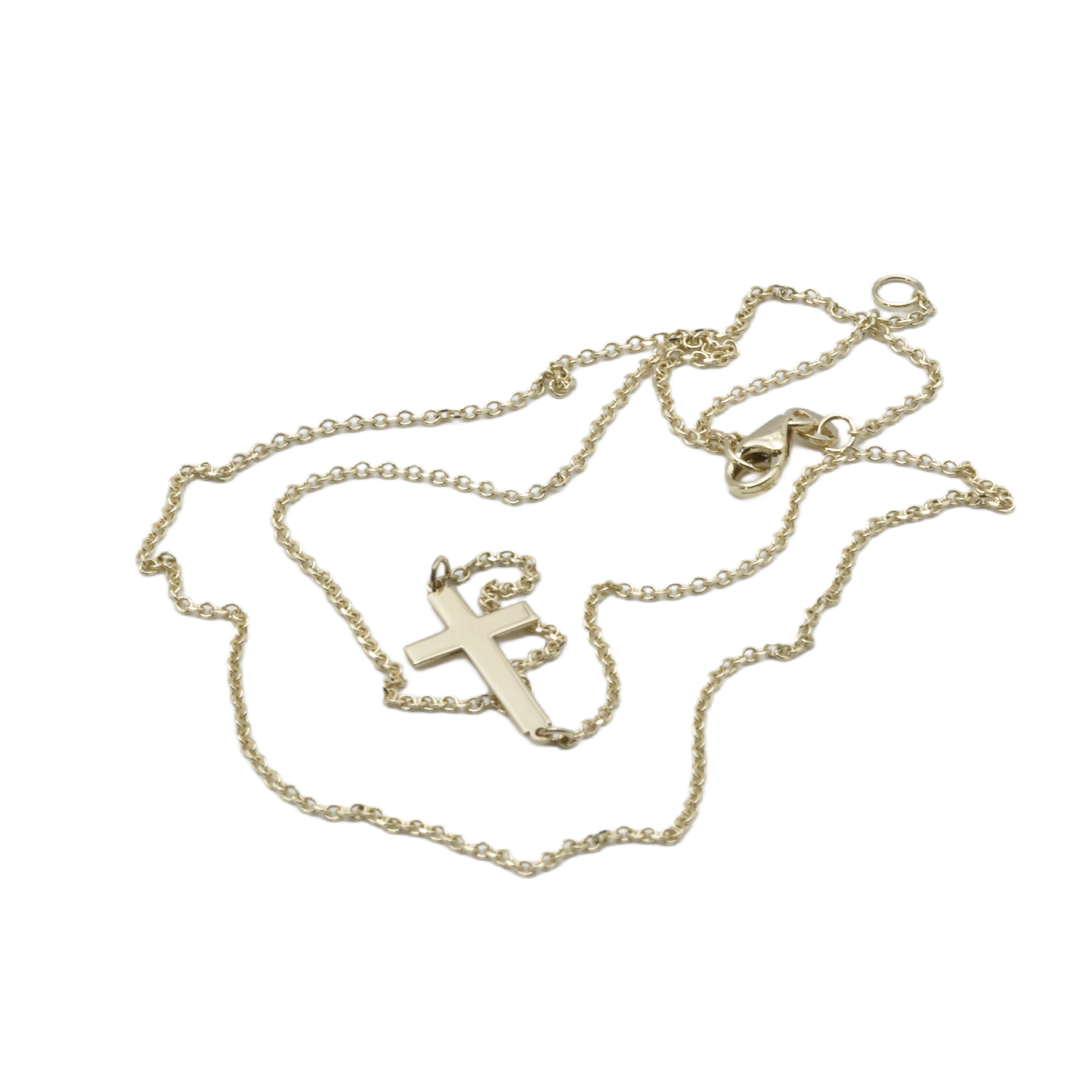Kette mit asymmetrischem Kreuz
