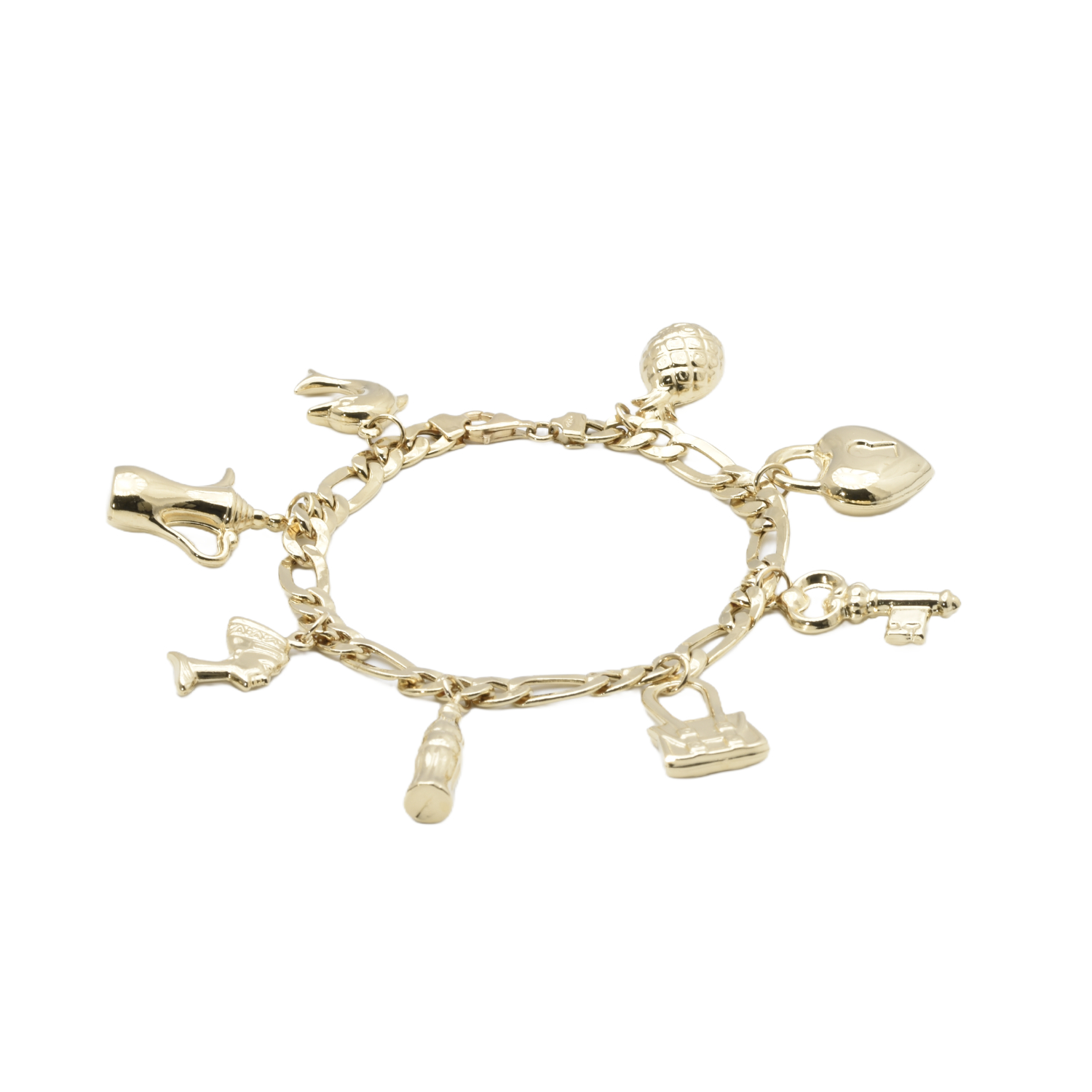 Bettelarmband mit Anhängern