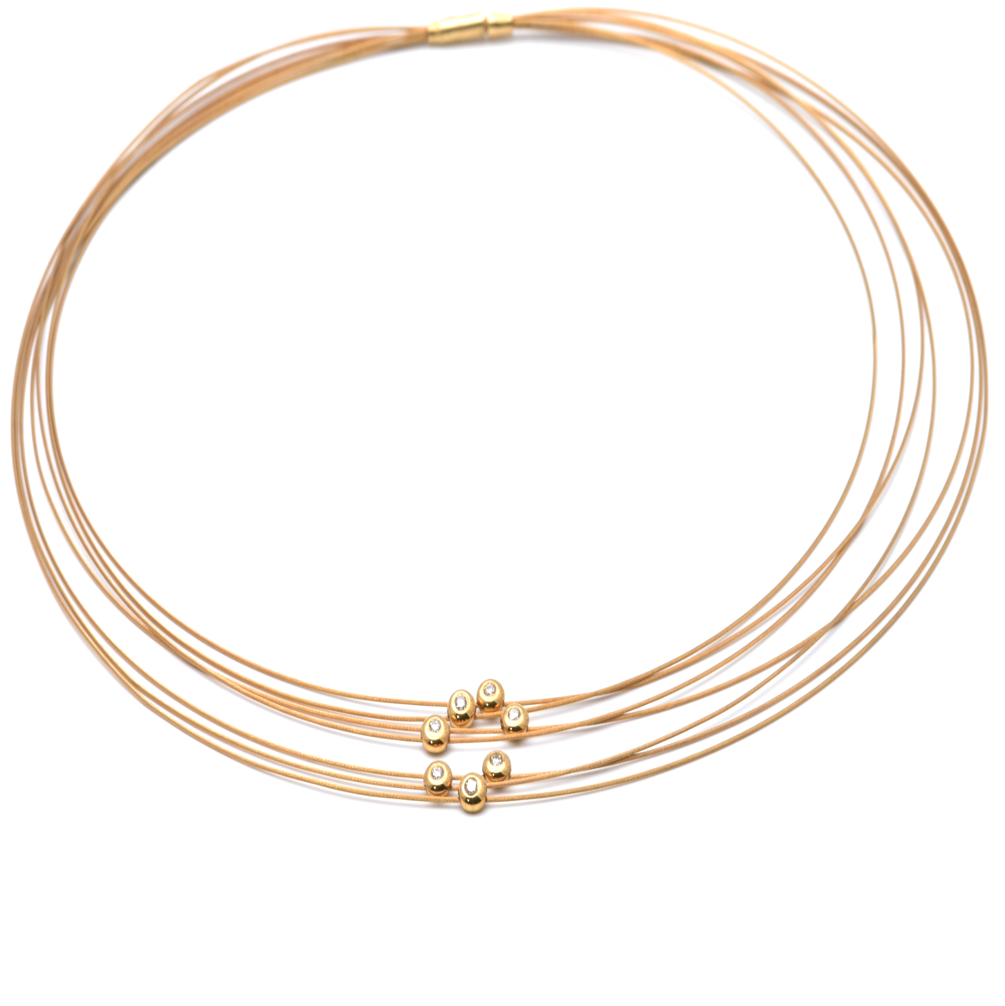 Collier | 750/000 Gelbgold | Brillanten