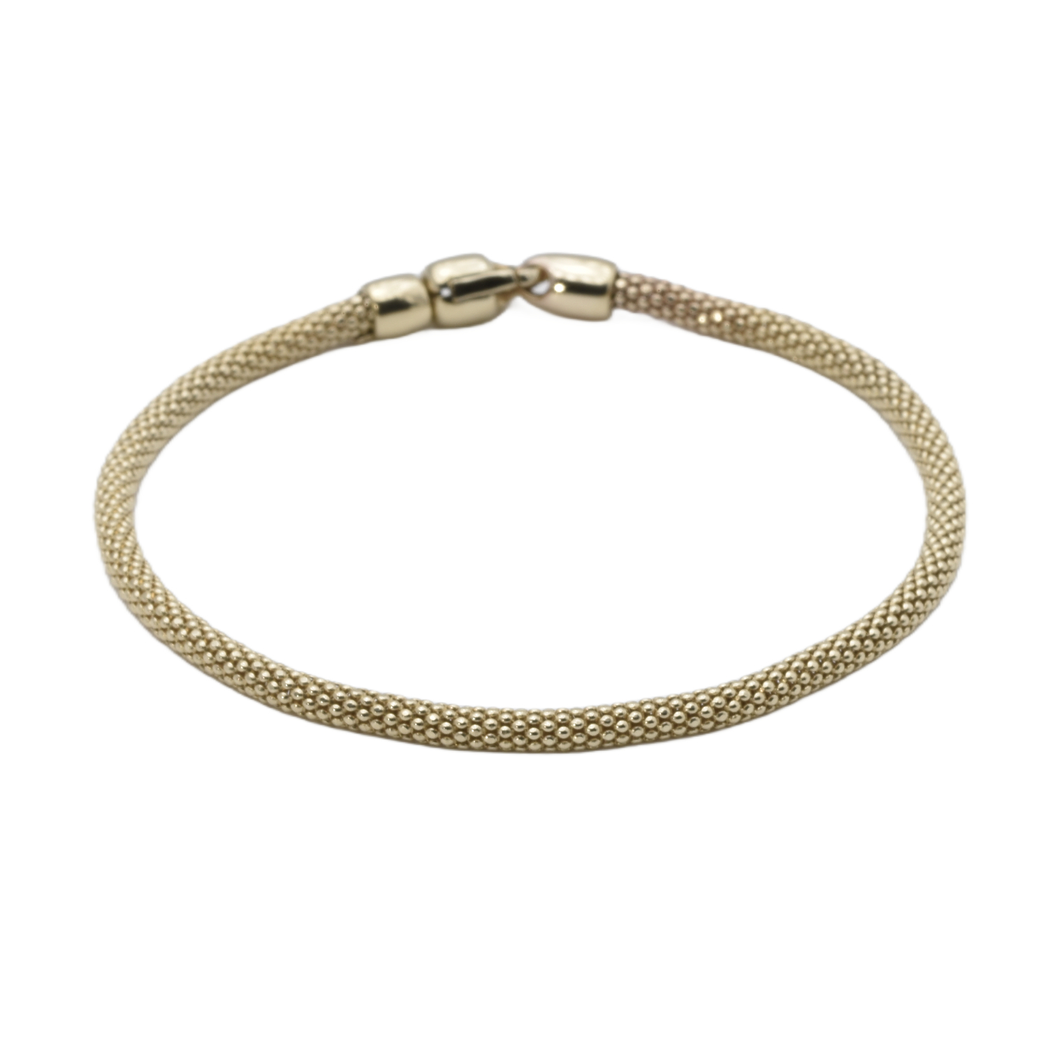 Rundes Mesh-Armband mit Flechtstruktur