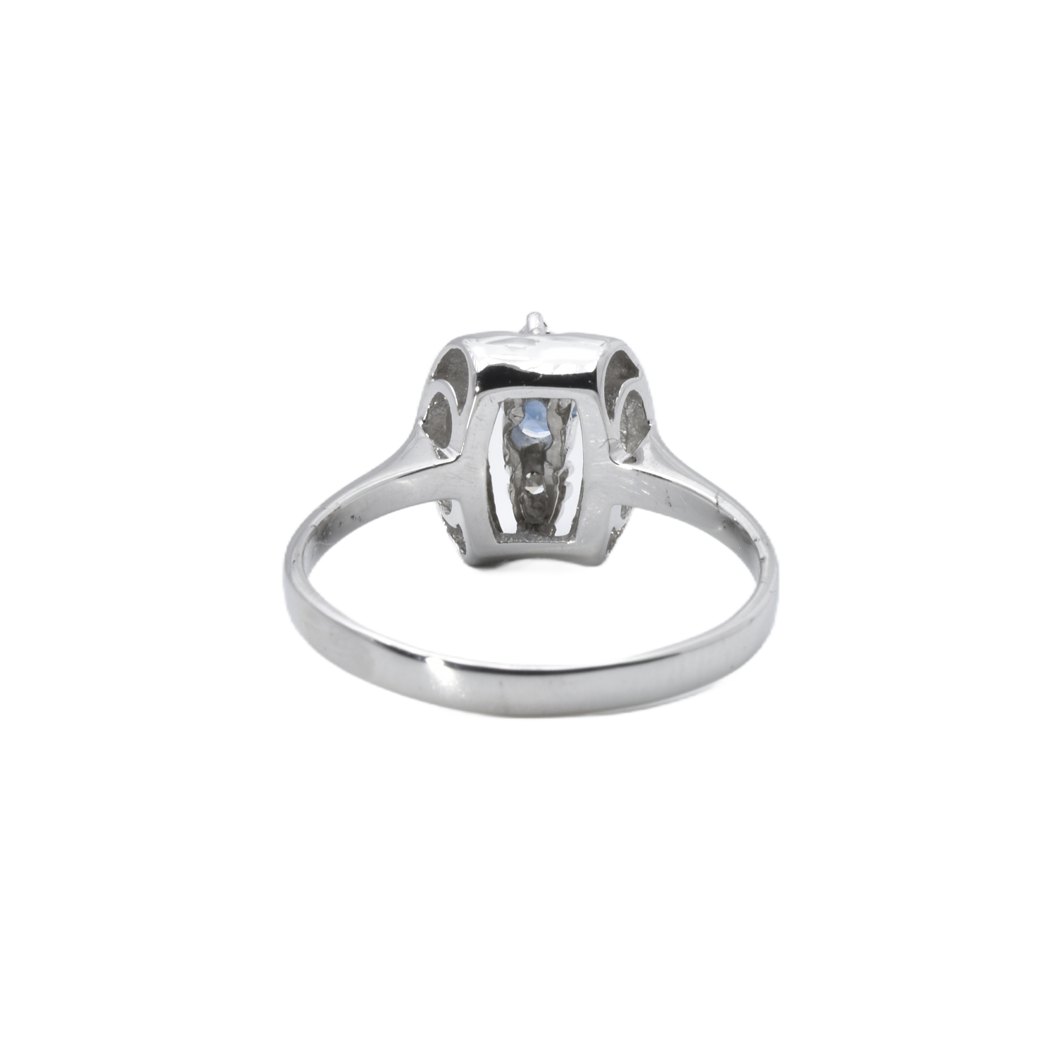 Ring mit Diamanten und Topas
