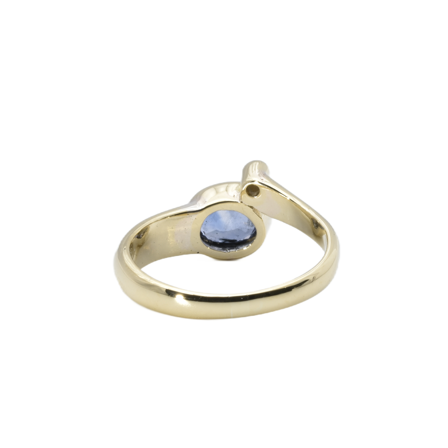 Ring mit Zirkonia und Tansanit
