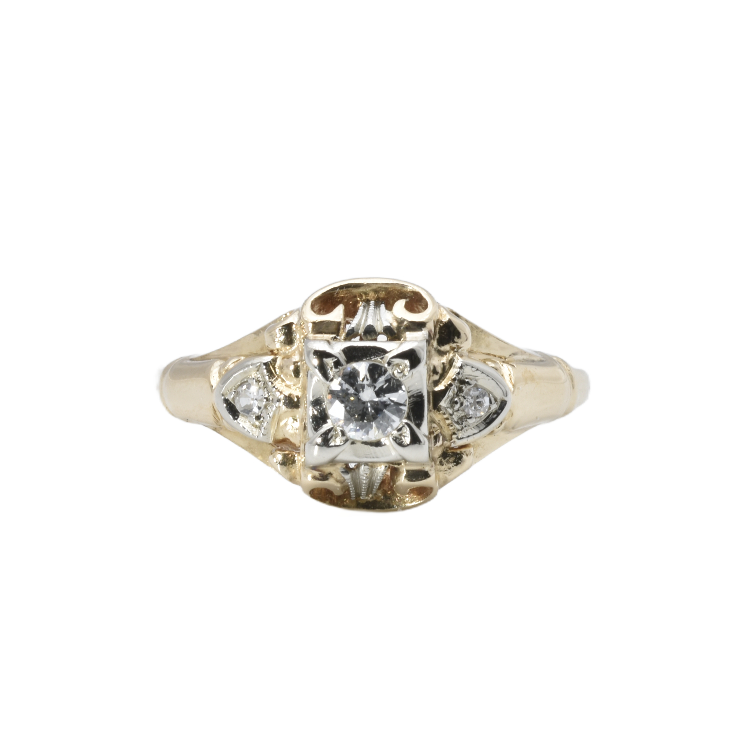 Ring mit Diamanten und Brillanten