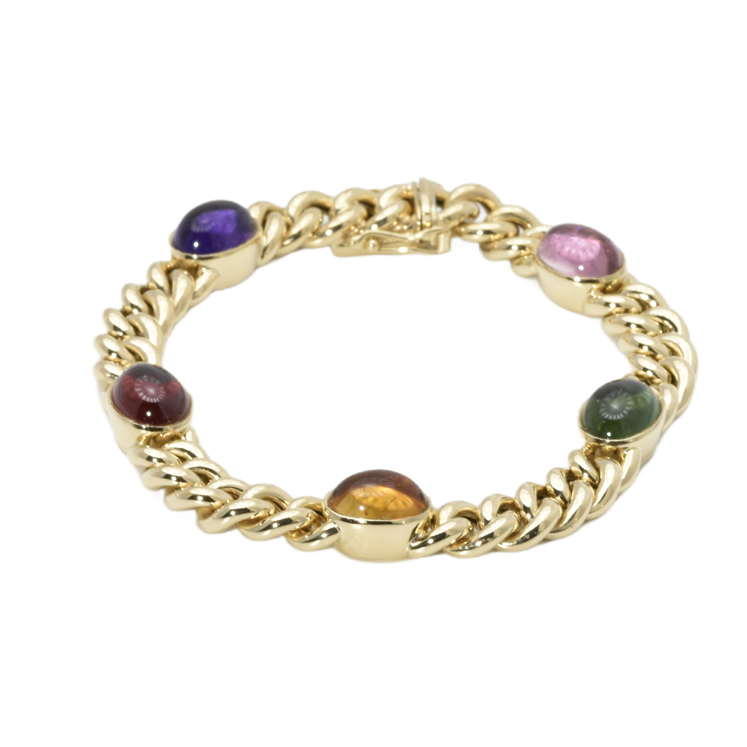 Armband mit diversen Edelsteinen