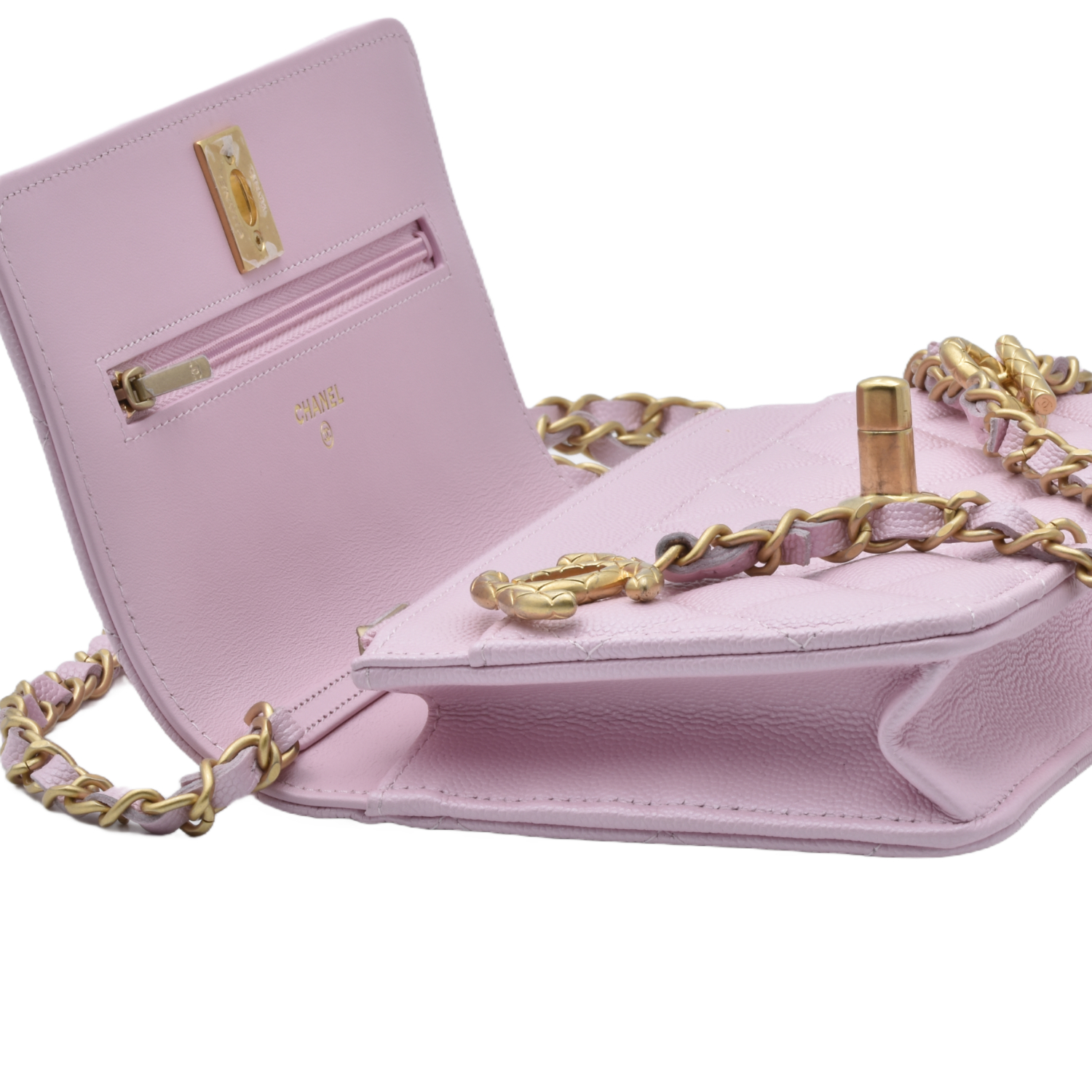 Chanel Tasche Woc Mini Rosa