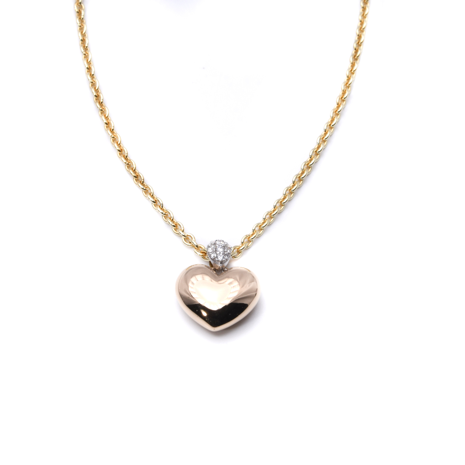 Kette mit Anhänger Herz