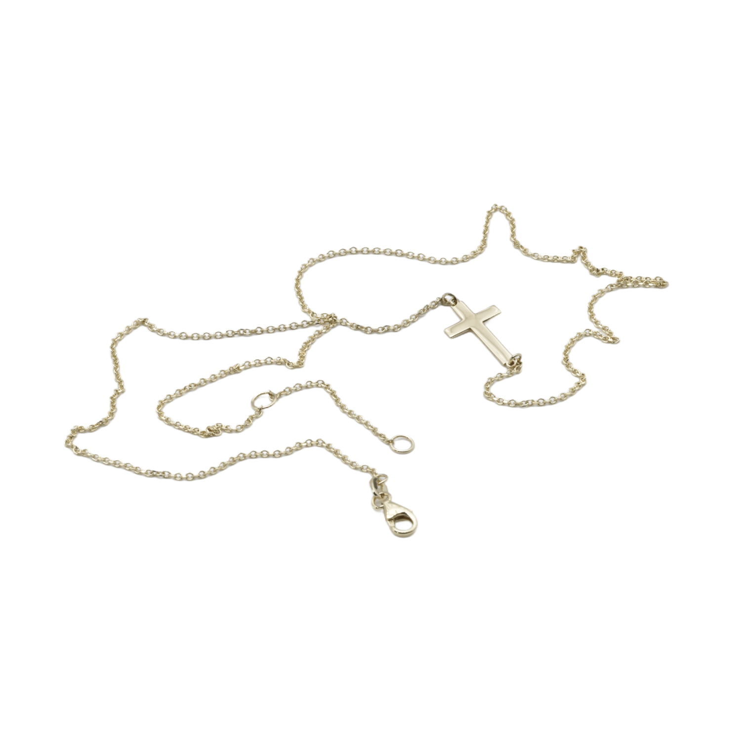Kette mit asymmetrischem Kreuz